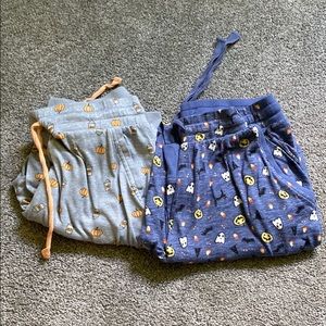 Bundle of 2 spooky pajama pants